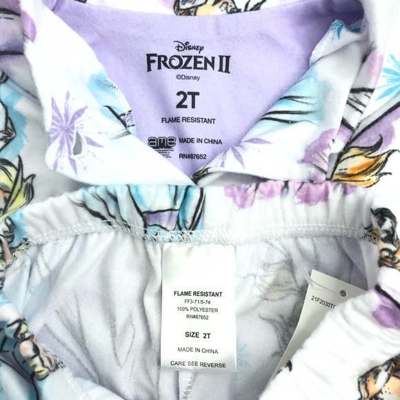 DISNEY | Frozen 2 Button-Up Pajama Set - Picture 6 of 8